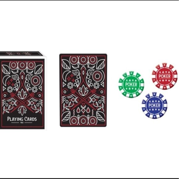 Poker Night Card Kit Master Game Set with Instructions All Level Players - Picture 4 of 13